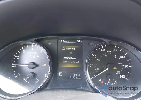 2017 Nissan Rogue Sv z USA, uszkodzony, nr VIN JN8AT2MV6HW281733